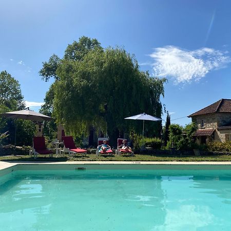 فيلا Sfeervol Vakantiehuis Op Landgoed Aan De Dordogne Prudhomat المظهر الخارجي الصورة