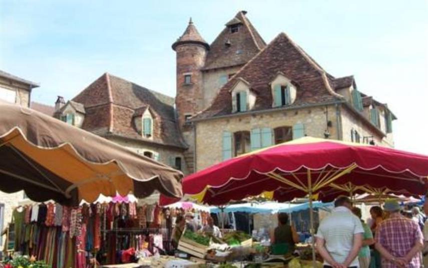 فيلا Sfeervol Vakantiehuis Op Landgoed Aan De Dordogne Prudhomat المظهر الخارجي الصورة