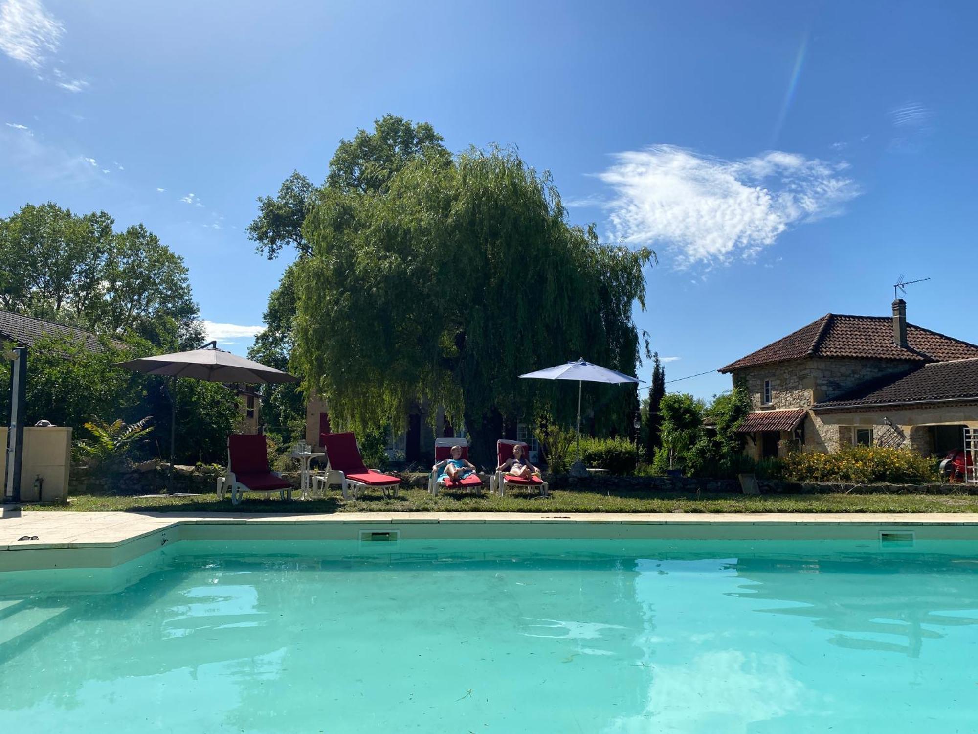 فيلا Sfeervol Vakantiehuis Op Landgoed Aan De Dordogne Prudhomat المظهر الخارجي الصورة